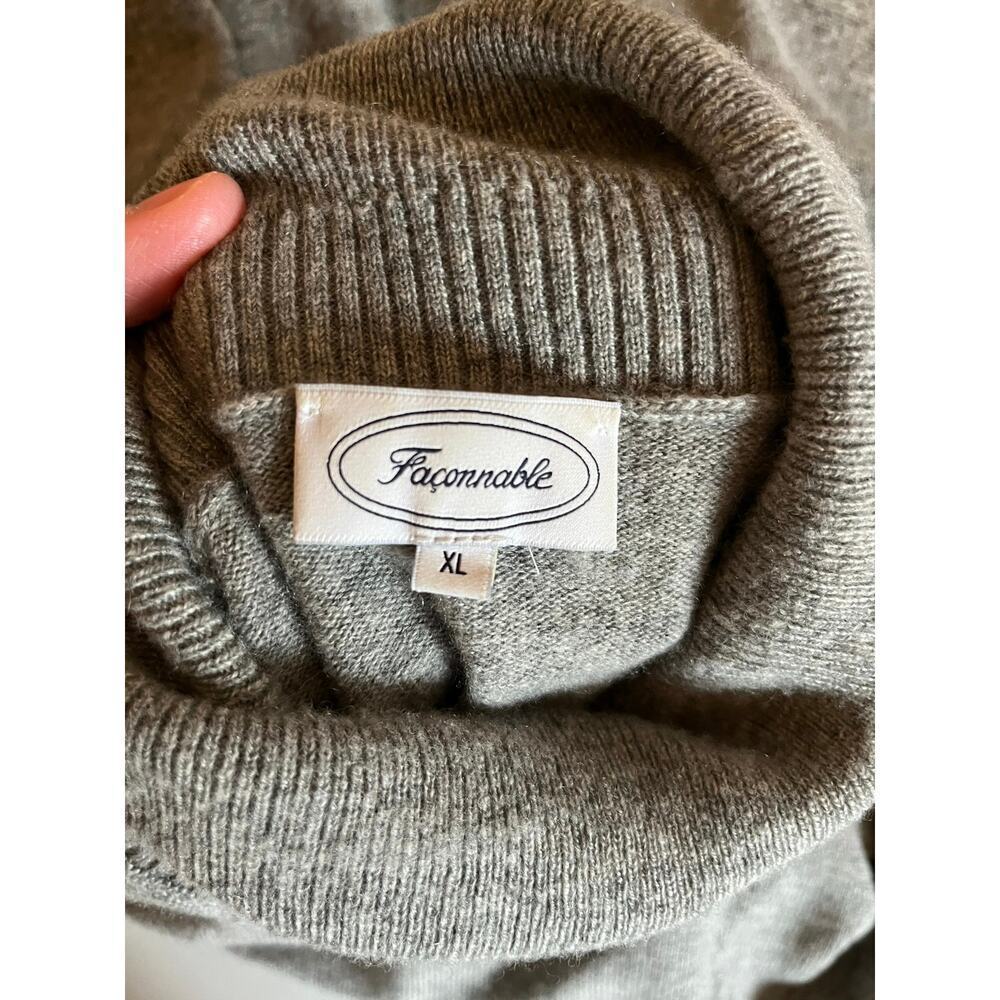 Faconnable 100% Cashmere Sweater XL - Picture 4 of 9